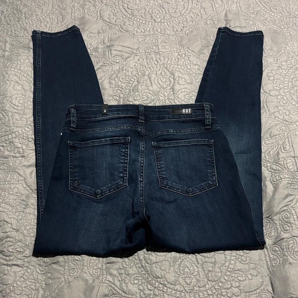 ✨ NWT Kut from the Kloth Indigo Denim Jeans — Size 0 ✨ - Picture 5 of 6
